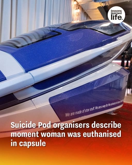 Suicide Pod organisers describe moment woman was euthanised in capsule